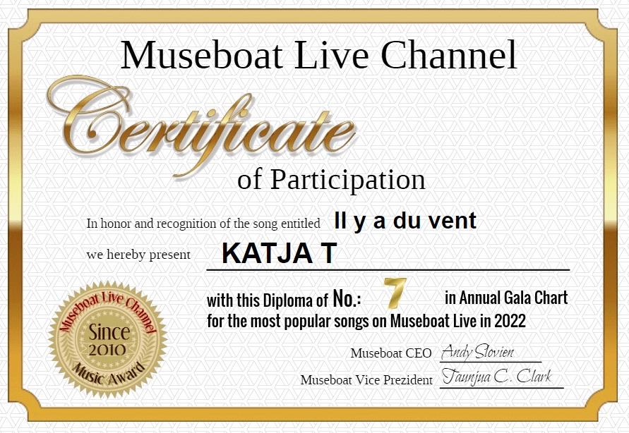 KATJA T on Museboat Live